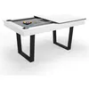 Image de SOKKER Billard Américain Convertible en Table à manger 4/6 personnes 185 x 104 x 82 Cm - Horizon