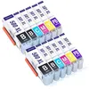 Image de TONERMEDIA - x12 Cartouches Canon PGI 580 XXL CLI 581 XXL 10 + 2 Grises compatibles (2 Noir XL, 2 Noir, 2 Cyan, 2 Magenta, 2 Jaune, 2 Gris)