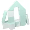 Image de Set de 11 blocs en mousse menthe
