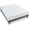 Image de OLYMPE LITERIE - Ensemble APOLLON 180x200 cm - Matelas Mémoire de forme + Sommier Bois
