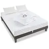 Image de OLYMPE LITERIE - Pack Prêt à dormir EUPRAXIE 180x200 cm - Matelas Mémoire de forme + Sommier + Accessoires