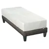 Image de BELLECOUR LITERIE - Ensemble PARIS 90x190 cm - Matelas Mémoire de forme + Sommier Bois