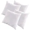 Image de Olympe - Lot de 4 oreillers natura - duvet & plumes - mi-fermes - 60 x 60 cm