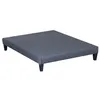 Image de OLYMPE LITERIE - Sommier TAPISSIER KIT - Gris ciment - 160x200 cm