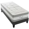 Image de HYPSOM - Ensemble ROYAL 5* 90x190 cm - Matelas Mémoire de forme + Sommier Bois