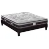 Image de HYPSOM - Ensemble DIVIN 140x200 cm - Matelas Ressorts ensachés + Sommier Bois