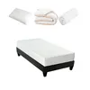 Image de BELLECOUR LITERIE - Pack Prêt à dormir ABSOLU 90x200 cm - Matelas Mémoire de forme + Sommier + Accessoires