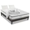 Image de HYPSOM - Pack Prêt à dormir ROYAL 5* 90x200 cm - Matelas Mémoire de forme + Sommier + Accessoires