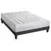 Image de BELLECOUR LITERIE - Ensemble CHTELET 160x200 cm - Matelas Mémoire de forme + Sommier Bois