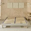 Image de NUIT DE COTON - Sommier à lattes en bois LINO 140x200 cm - Coloris Beige - Livré en kit