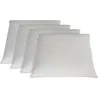 Image de Olympe - Lot de 4 oreillers bio - mousse à mémoire de forme - moelleux - 60 x 60 cm