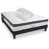 Image de BELLECOUR LITERIE - Pack Prêt à dormir TIVOLI 160x200 cm - Matelas Mémoire de forme + Sommier + Accessoires