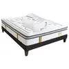 Image de BELLECOUR LITERIE - Pack Prêt à dormir REINA 2.0 140x200 cm - Matelas Ressorts ensachés + Sommier + Accessoires