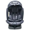 Image de ZELI Siège-auto évolutif i-Size 360° enfants de 40 à 150 cm 0-36 kg Isofix Top Tether Noir avec canopy