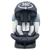 Image de ZELI Siège-auto évolutif i-Size 360° enfants de 40 à 150 cm 0-36 kg Isofix Top Tether Gris avec canopy