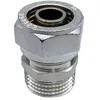 Image de MonMobilierDesign Lot de 5_Raccord PER mâle 1/2" x Ø16 à compression