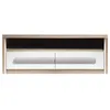 Image de ROMA Meuble TV 2 tiroirs coulissants 120x53 cm