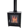 Image de SOLARIS Poêle à bois à accumulation 8,8 - 12 kW - bûches de 45 cm - rendement élevé