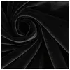 Image de Tissu velours lisse vendu au mètre(...) - Noir