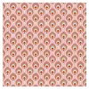 Image de Tissu Plume de Paon Peacock vendu au mètre(...) - Rose