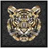 Image de Tissu carré jacquard 48x48 cm tigre(...) - sherekahn