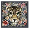 Image de Tissu carré jacquard 48/48 tigre(...) - OR BOURDON
