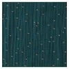 Image de TISSU GLIT DOUBLE GAZE PAILLETE OR vendu au mètre(...) - Paon/or Bleu