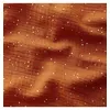 Image de TISSU GLIT DOUBLE GAZE PAILLETE OR vendu au mètre(...) - Rouille/or Orange