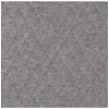 Image de Tissu jersey matelassé losange vendu au mètre(...) - Gris