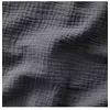 Image de Tissu Double Gaze de coton gaufrée vendu au mètre(...) - Gris (GRIS FONCE)