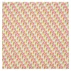 Image de Tissu coton Pamea vendu au mètre(...) - Olive/corail Multicolore