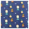 Image de Tissu Enfant jersey petites reines vendu au mètre(...) - Bleu