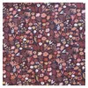 Image de Tissu coton Bio fleurs des champs vendu au mètre(...) - Violet