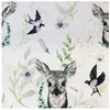 Image de Tissu coton impression numérique faon vendu au mètre(...) - faonette blanc