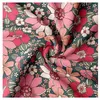 Image de Tissu coton fleuri sur fond bleu vendu au mètre(...) - sunflowerminuit