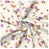 Image de Tissu coton popeline motifs géometriques vendu au mètre(...) - 0 Ecru