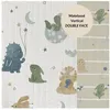 Image de Tissu coton matelassé dragons vendu au mètre(...) - grisdrax