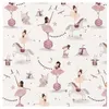 Image de Tissu coton enfant danseuse équilibriste vendu au mètre(...) - EQUILAAFBLANC