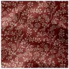 Image de Tissu coton double gaze imprimé fleurs vendu au mètre(...) - 0004 Rouge