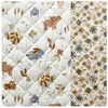 Image de Tissu enfant matelassé coton animaux de la ferme vendu au mètre(...) - PICOTBLANC