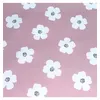 Image de Tissu imperméable fleurs sur fond rose vendu au mètre(...) - 00 Rose