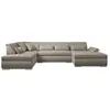 Image de Vermont - Canapé d'angle panoramique en U - XXL - Gauche - Beige