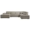 Image de Vermont - Canapé d'angle panoramique en U - XXL - Droit - Beige