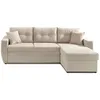 Image de Astoria - canapé d'angle réversible - convertible avec coffre - style contemporain- 4 places - Beige