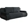 Image de Canape droit BEST MOBILIER 3 places en polyester gris 200 x 200 x 77 cm