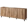 Image de Come - buffet bas - effet bois - 4 portes - 200 cm - Bois
