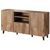 Image de Come - buffet bas - effet bois - 2 portes, 1 tiroir et 1 niche - 150 cm - Bois