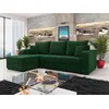 Image de Canape angle fixe BEST MOBILIER 4 places en polyester vert 139 x 237 x 84 cm