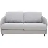 Image de Canape droit BEST MOBILIER 3 places en polyester gris 162 x 162 x 86 cm
