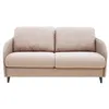Image de Canape droit BEST MOBILIER 3 places en polyester beige 162 x 162 x 86 cm